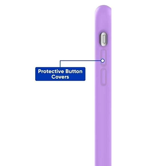 onn. Silicone Cellphone Case Apple iPhone 11 / iPhone XR Lavender NEW IN BOX - Picture 4 of 6